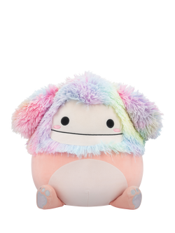 Squishmallows Diane the Peach Bigfoot 12" Plush Soft Toy, Multi