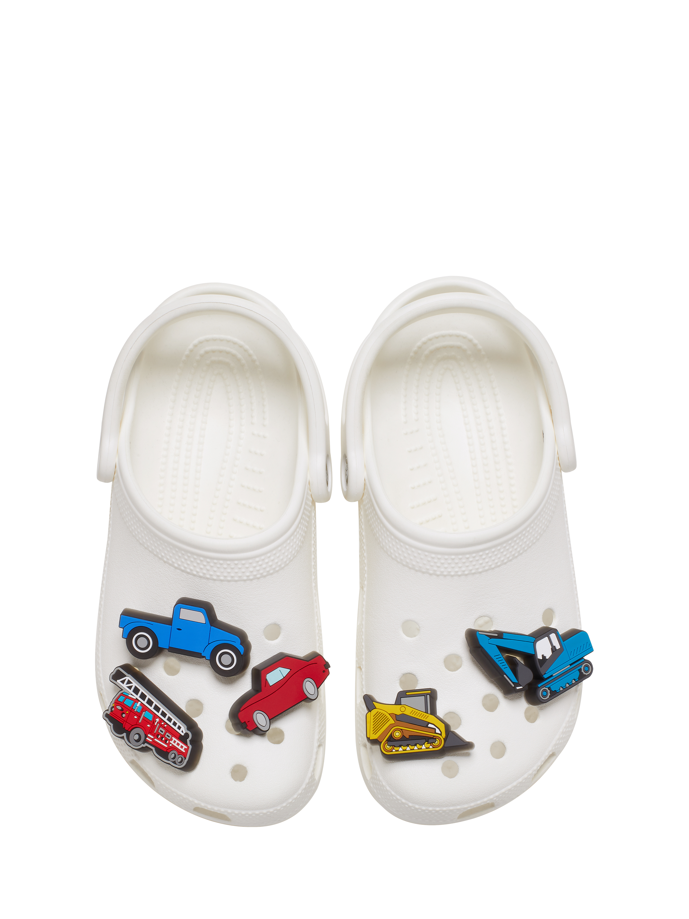 Product image 3 of 4, which shows Crocs Kids' Cars and Trucks Jibbitz, Pack of 5