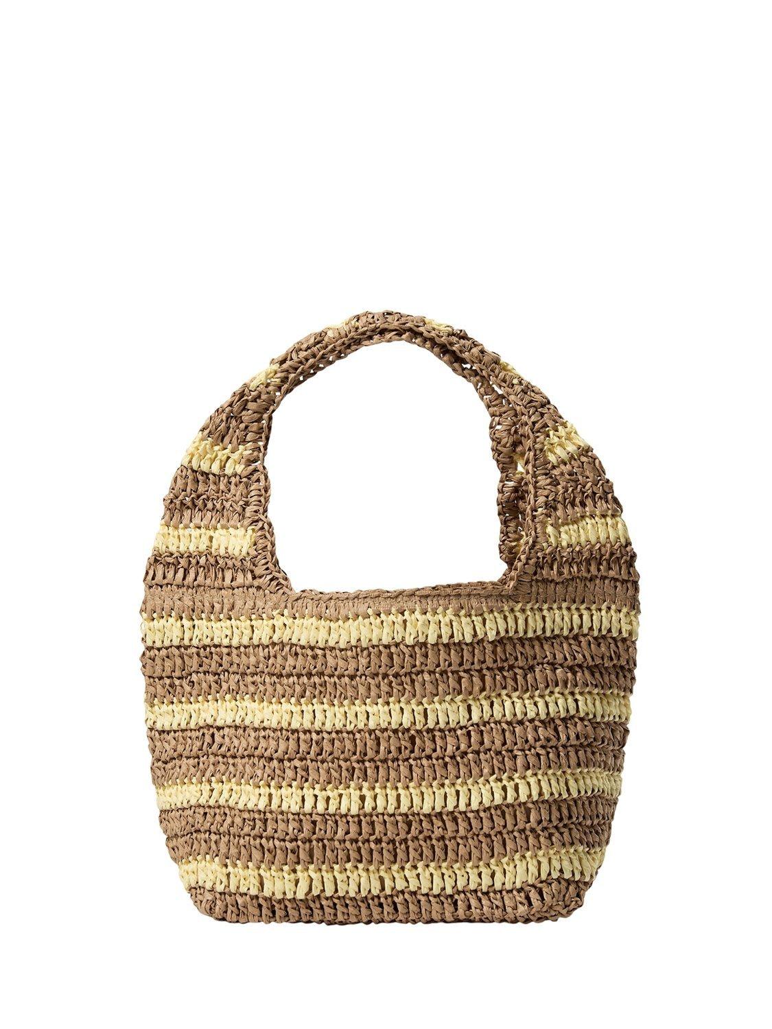 Numochi Hand Bag, Brown/Multi