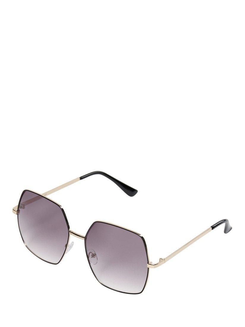 Numph Nutalia Rectangular Sunglasses, Caviar