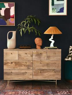 Swoon Halle 8 Drawer Chest, Natural Oak - view 2, Oak