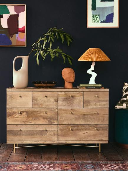 Swoon Halle 8 Drawer Chest, Natural Oak - view 2, Oak