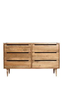 Swoon Southwark 6 Drawer Chest, Natural, 