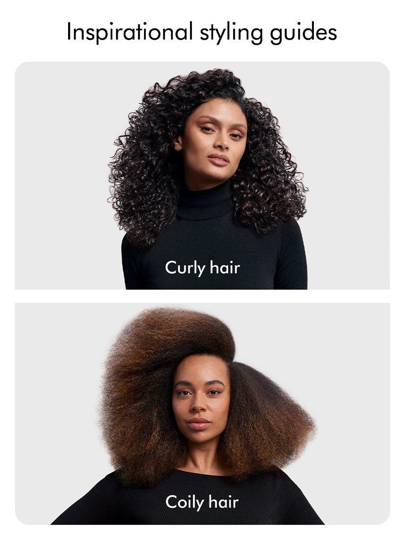 Product image 3 of 6, which shows Dyson Airwrap™ i.d Curly+Coily Hair Styler, Jasper Plum