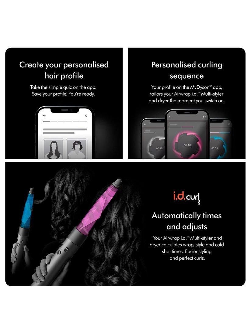 Product image 4 of 6, which shows Dyson Airwrap™ i.d Curly+Coily Hair Styler, Jasper Plum