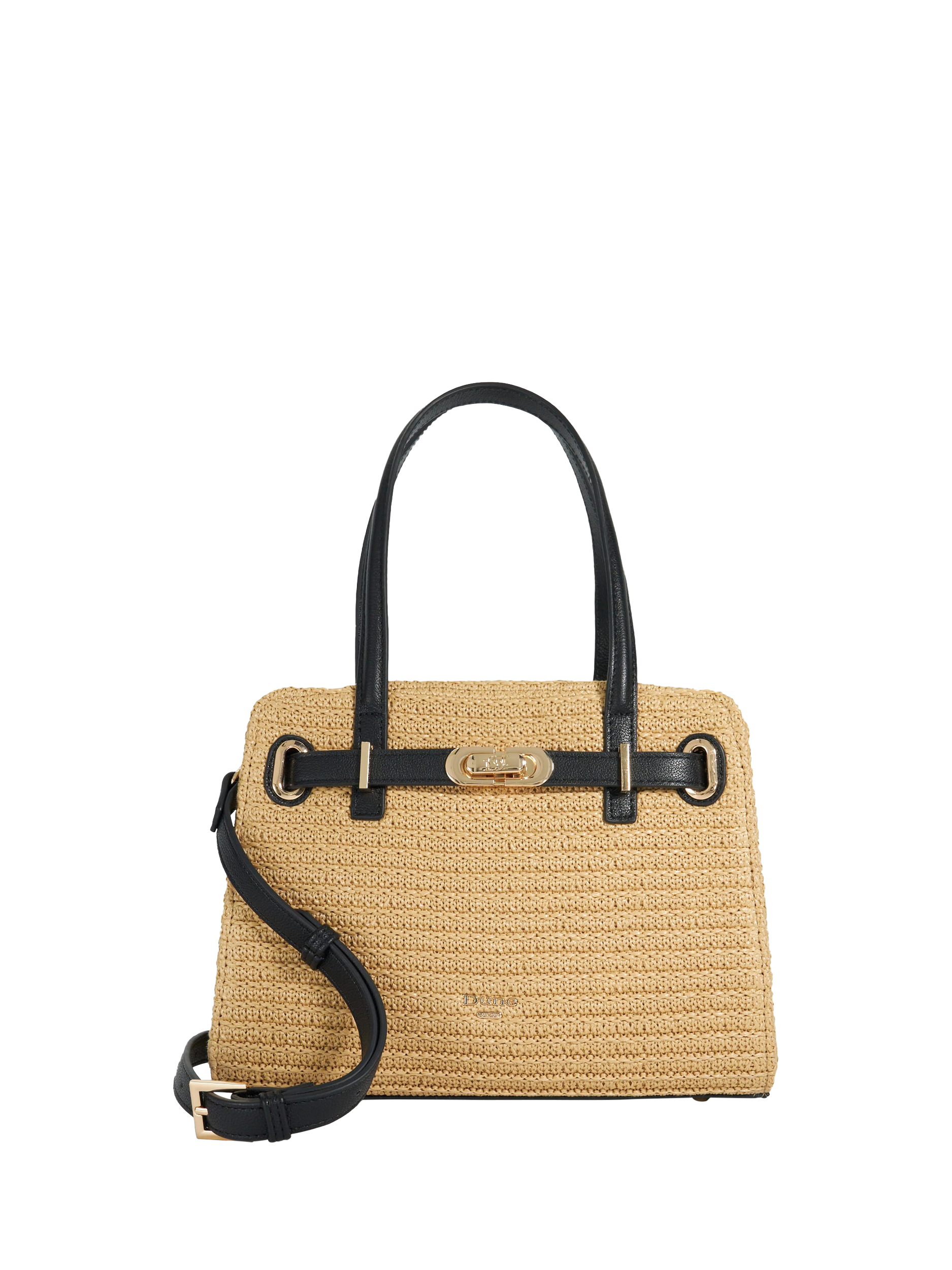 Dune London Dinidefine Woven Grab Bag, Natural Natural
