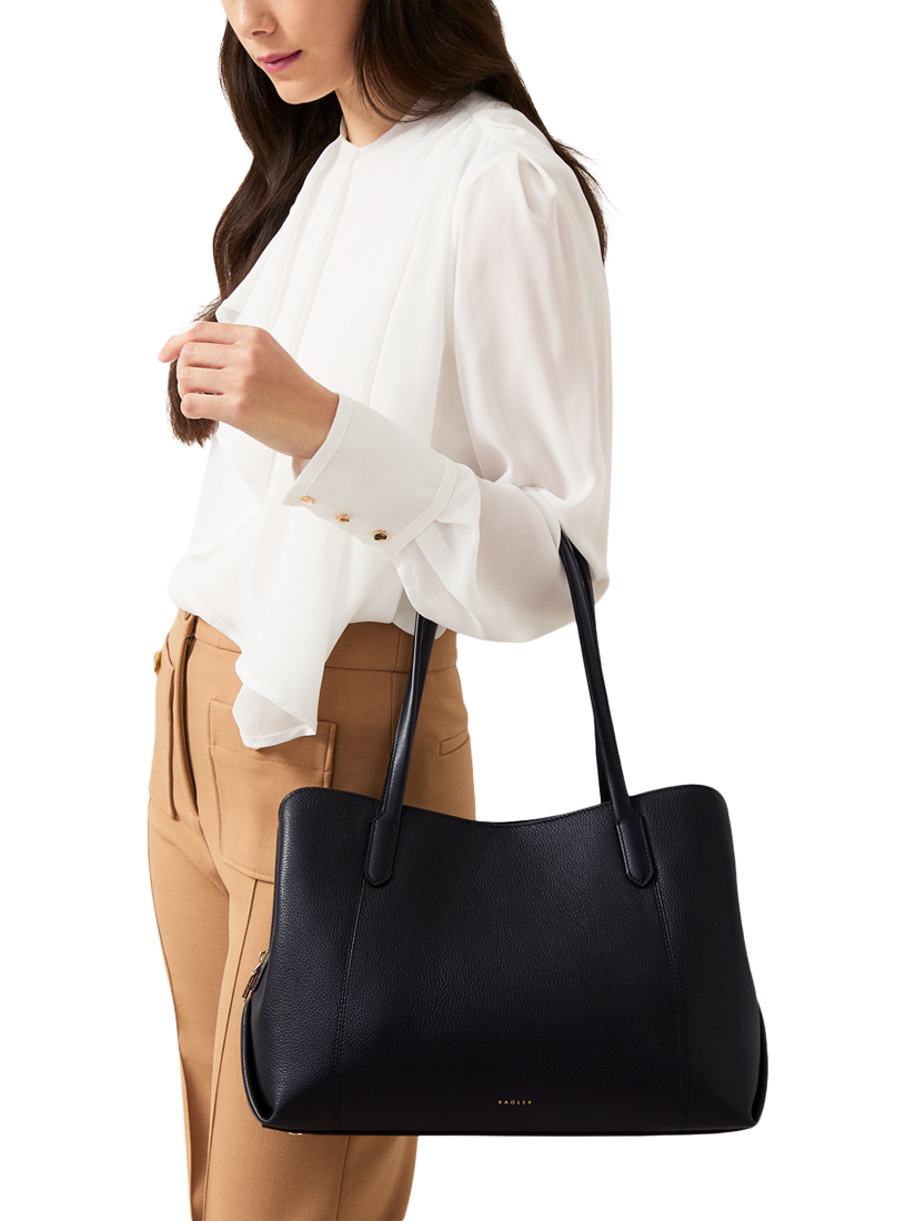Product image 5 of 6, which shows Radley Provence Avenue Shoulder Bag, Black