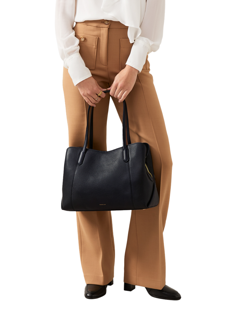 Product image 6 of 6, which shows Radley Provence Avenue Shoulder Bag, Black