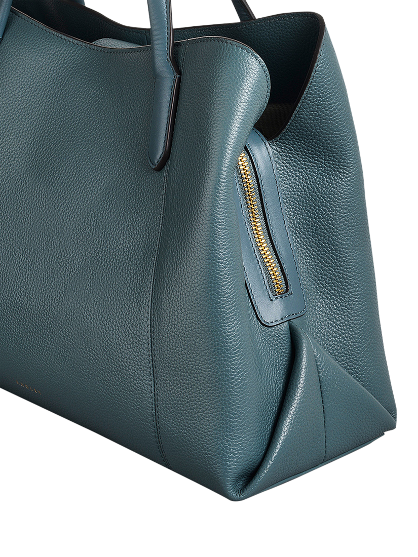 Product image 4 of 6, which shows Radley Provence Avenue Leather Medium Zip Around Grab Bag, Uniform
