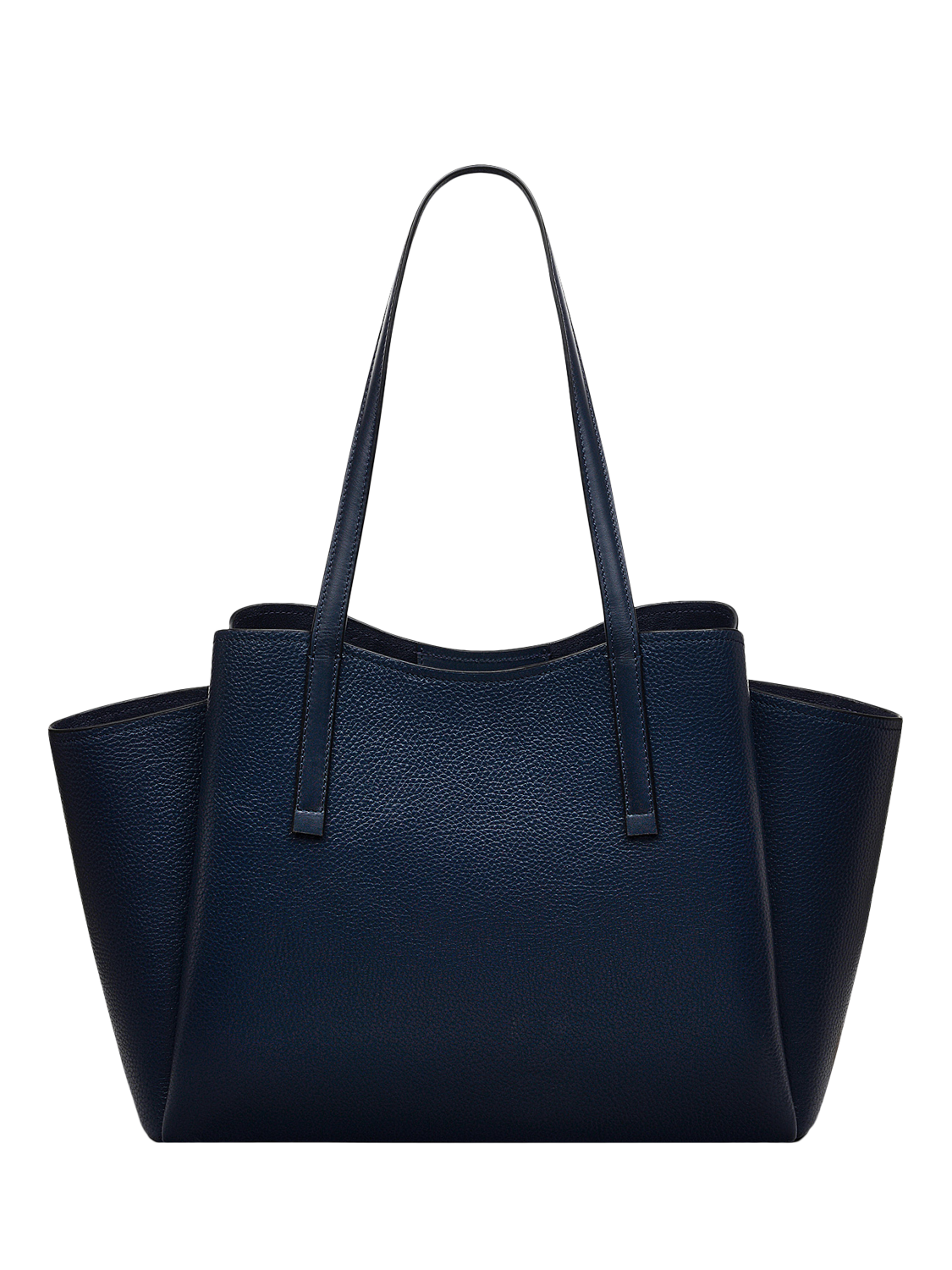 Product image 2 of 4, which shows Radley Blake Gardens Leather Large Zip Top Tote Bag, Ink