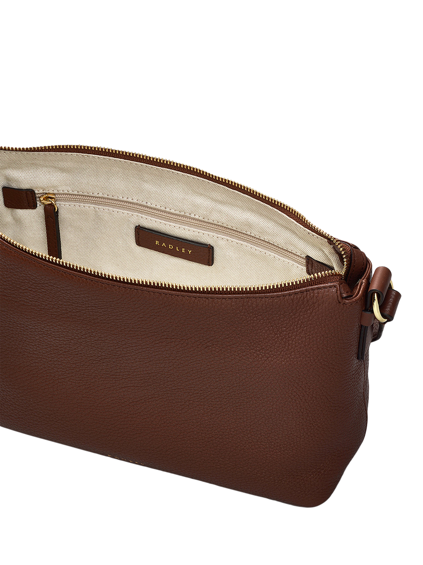 Product image 3 of 5, which shows Radley Bella Leather Crossbody Bag, Walnut