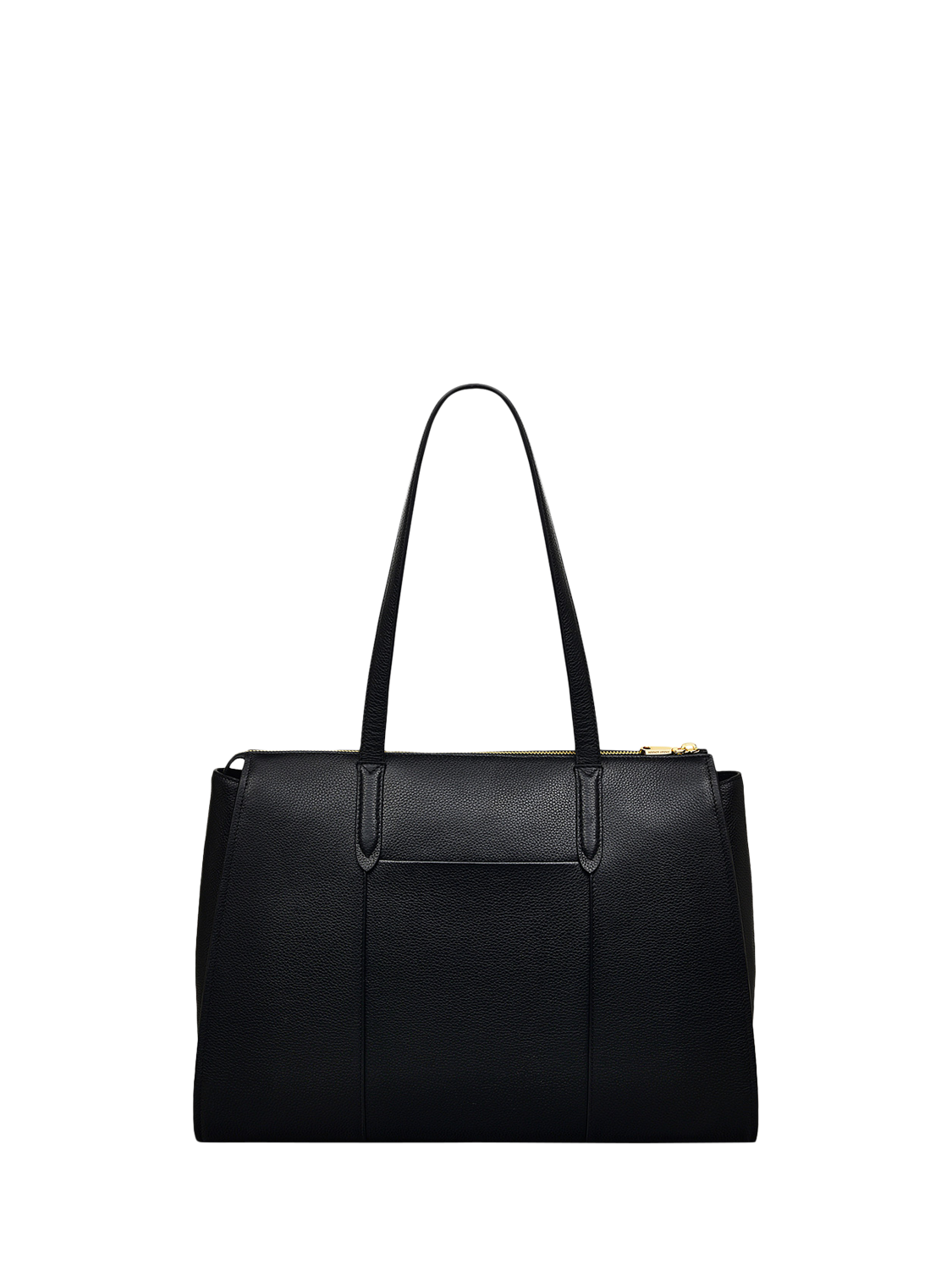 Product image 2 of 4, which shows Radley Arlington Court Leather Large Zip Top Work Bag, Black