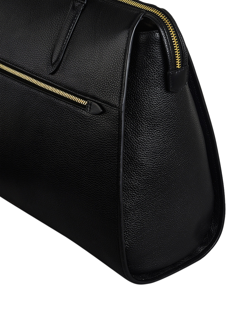 Product image 4 of 4, which shows Radley Arlington Court Leather Large Zip Top Work Bag, Black