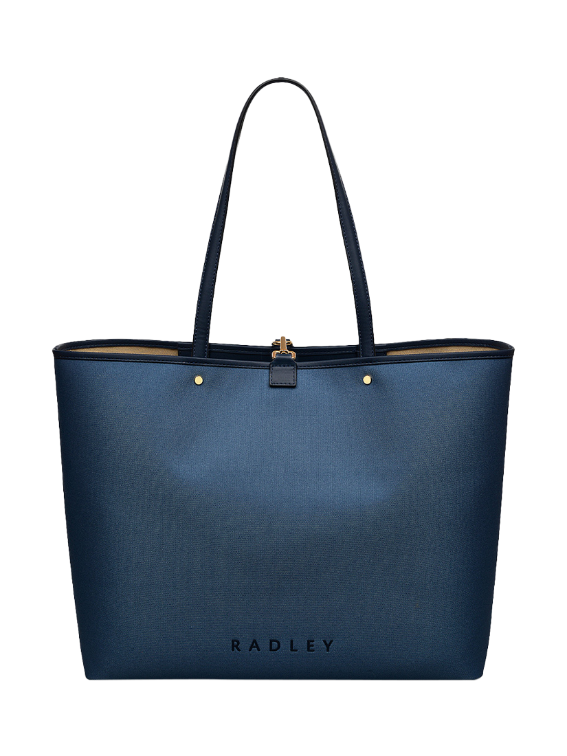 Product image 1 of 4, which shows Radley Addison Row Tote Bag, Blue