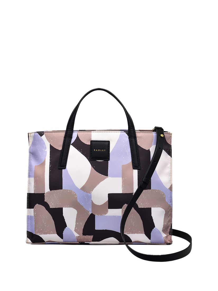 Product image 1 of 4, which shows Radley Argyll Street Grab Bag, Thistle/Multi