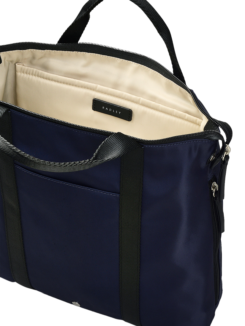 Product image 2 of 5, which shows Radley Columbia Road Backpack, Ink