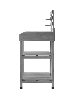 VegTrug Potting Table, 78cm, FSC-Certified (Cedar Wood), Grey Wash - view 2, Grey Wash