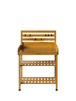 VegTrug Potting Table, 78cm, FSC-Certified (Cedar Wood), Natural - view 2, Natural