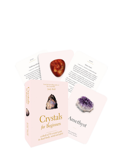 Hachette Book Group Crystals for Beginners Card Set, Pink