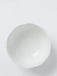 John Lewis Fleur Scalloped Fine China Cereal Bowl, 15cm, White