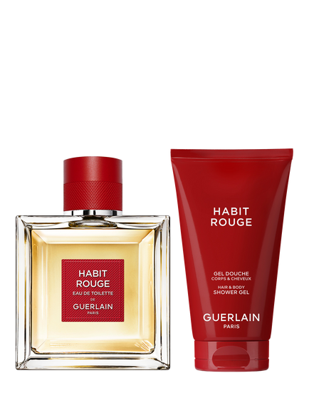 Guerlain Habit Rouge Eau de Toilette 100ml Father's Day Fragrance Gift Set, 