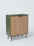 John Lewis Ridge 2 Door Cabinet, Avocado
