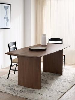 John Lewis Akola 6 Seater Dining Table, Natural - view 2, Natural