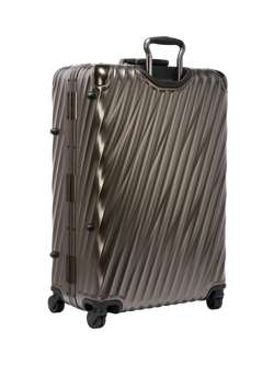 TUMI 19 Degree Extended Trip 4 Wheel Expandable Suitcase, 77.5cm, Textured Gunmetal - view 2, Textured Gunmetal