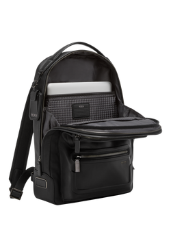 TUMI Bradner Backpack, Black Bombe - view 2, Black Bombe