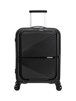 American Tourister Airconic 4-Wheel Spinner 55cm Front Loader Cabin Case, 34L, Onyx Black - view 2, Onyx Black