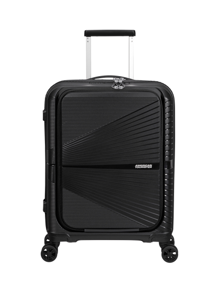 American Tourister Airconic 4-Wheel Spinner 55cm Front Loader Cabin Case, 34L, Onyx Black - view 2, Onyx Black