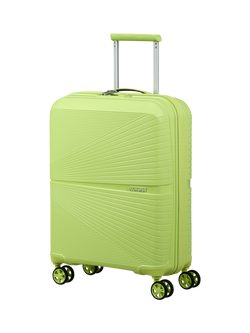 American Tourister Airconic 4-Wheel Spinner 55cm Cabin Case, 33.5L, Electric Lime