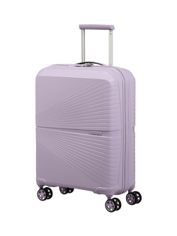 American Tourister Airconic 4-Wheel Spinner 55cm Cabin Case, 33.5L, Stormy Lilac