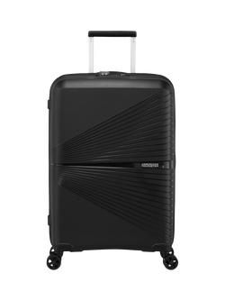 American Tourister Airconic 4-Wheel Spinner 67cm Medium Suitcase, 67L - view 2, Onyx Black