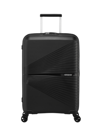 American Tourister Airconic 4-Wheel Spinner 67cm Medium Suitcase, 67L - view 2, Onyx Black