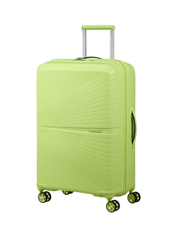 American Tourister Airconic 4-Wheel Spinner 67cm Medium Suitcase, 67L, Electric Lime