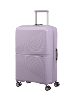 American Tourister Airconic 4-Wheel Spinner 67cm Medium Suitcase, 67L, Stormy Lilac