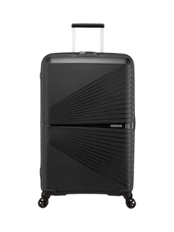 American Tourister Airconic 4-Wheel Spinner 77cm Large Suitcase, 101L - view 2, Onyx Black