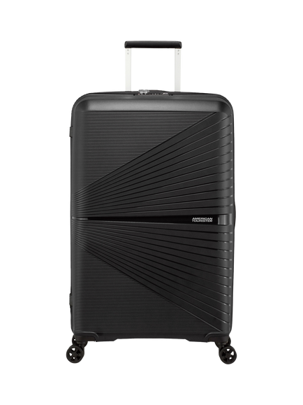 American Tourister Airconic 4-Wheel Spinner 77cm Large Suitcase, 101L - view 2, Onyx Black
