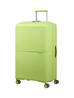 American Tourister Airconic 4-Wheel Spinner 77cm Large Suitcase, 101L, Electric Lime