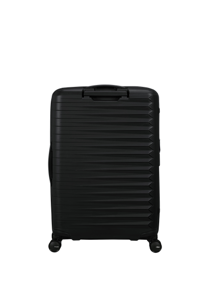 American Tourister Fastforward 68cm Expandable 4-Wheel Medium Suitcase, 67/77L - view 2, Flash Black