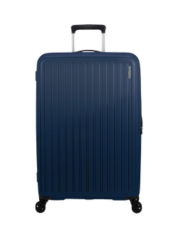 American Tourister Rejoy 4-Wheel Spinner 77cm Large Suitcase - view 2, Navy Blue