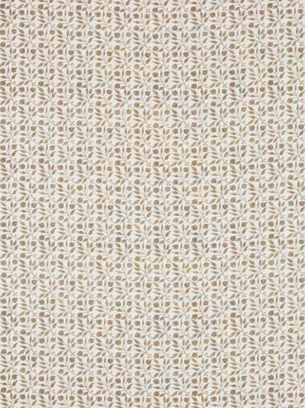 Morris & Co. Rosehip Furnishing Fabric, Linen/Ecru