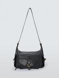 John Lewis Leather Utility Hobo Shoulder Bag