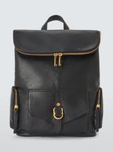 Black Leather Backpacks
