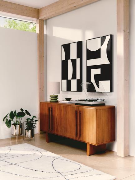 John Lewis Akola Sideboard, Natural - view 2, Natural