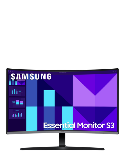 Samsung S39GD Full HD Curved Monitor, 32”, Black, Black