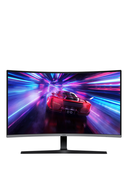 Samsung S39GD Full HD Curved Monitor, 32”, Black - view 2, Black