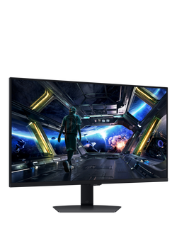 Samsung Odyssey G7 LS32DG702EUXXU 4K UHD Gaming Monitor, 32”, Black - view 2, Black