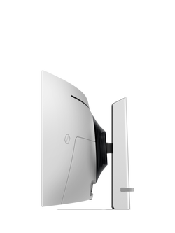 Samsung Odyssey OLED G9 LS49DG912SUXXU Dual QHD Curved Ultrawide Gaming Monitor, 49”, Silver - view 2, Silver